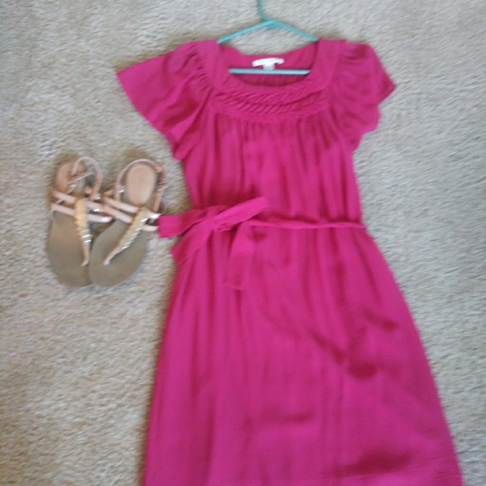 Bright pink Banana Republic sx sm